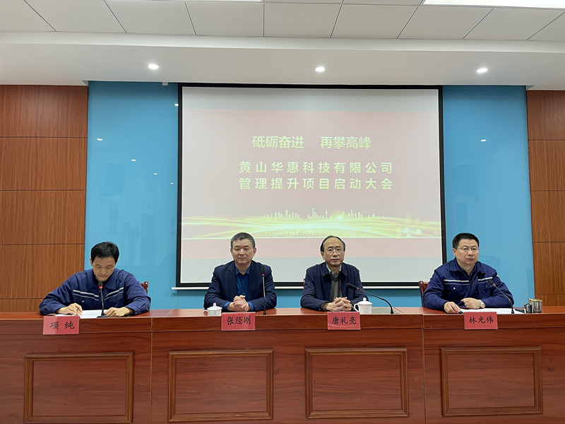 砥礪奮進(jìn)，再攀高峰——華惠公司召開(kāi)管理提升項目啟動(dòng)動(dòng)員大會(huì )